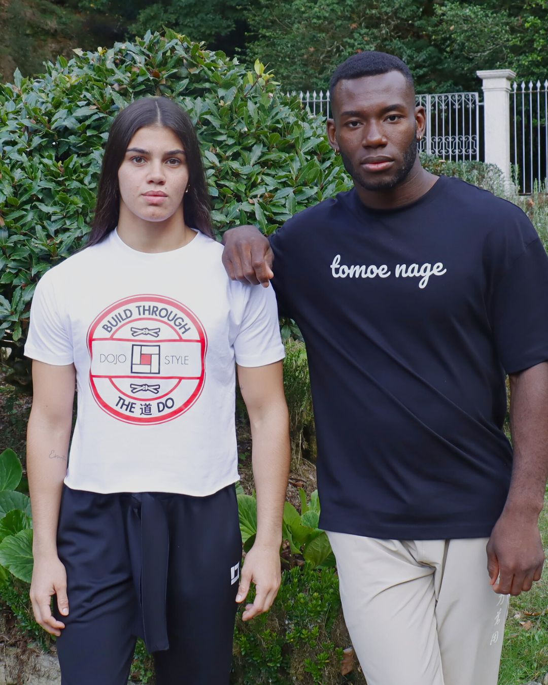 build through the do 道 cropped t-shirt