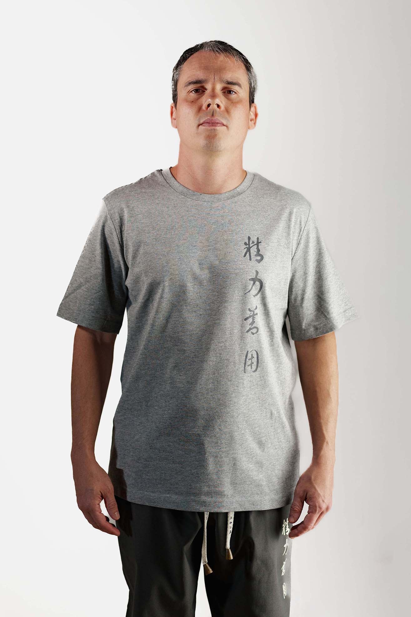 camiseta kanji seiryoku zenyo oversize