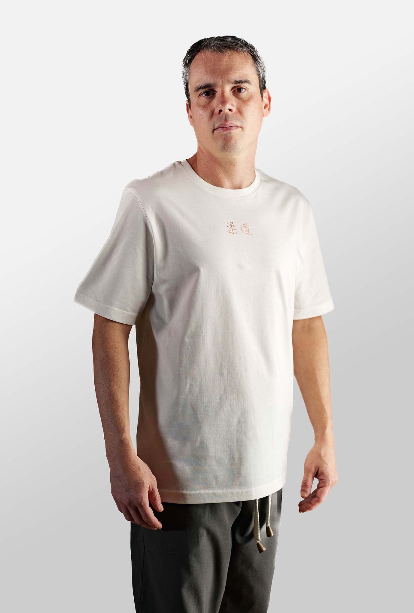camiseta kanji judo shihan kano oversize