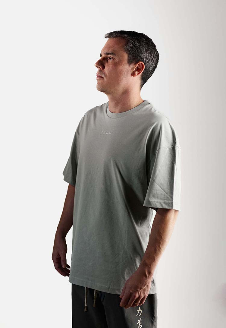 camiseta judo shihan kano oversize