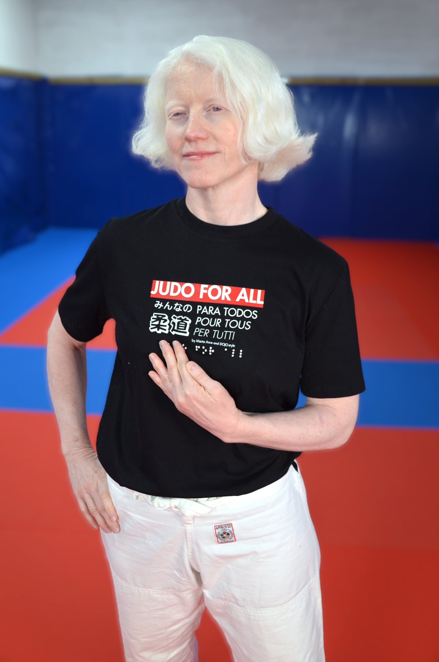 judo for all t-shirt by Marta Arce