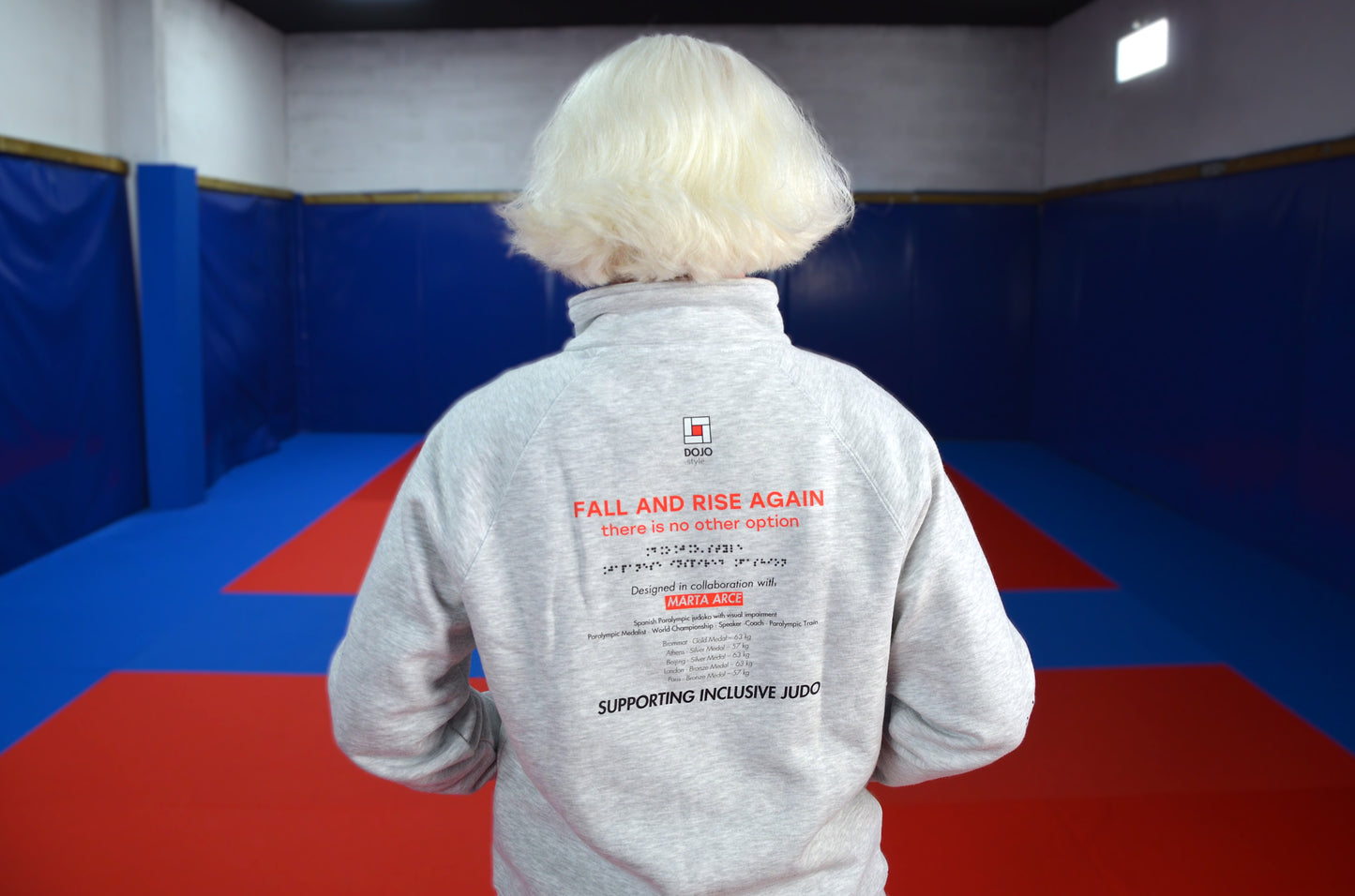 judo for all hoodie by Marta Arce