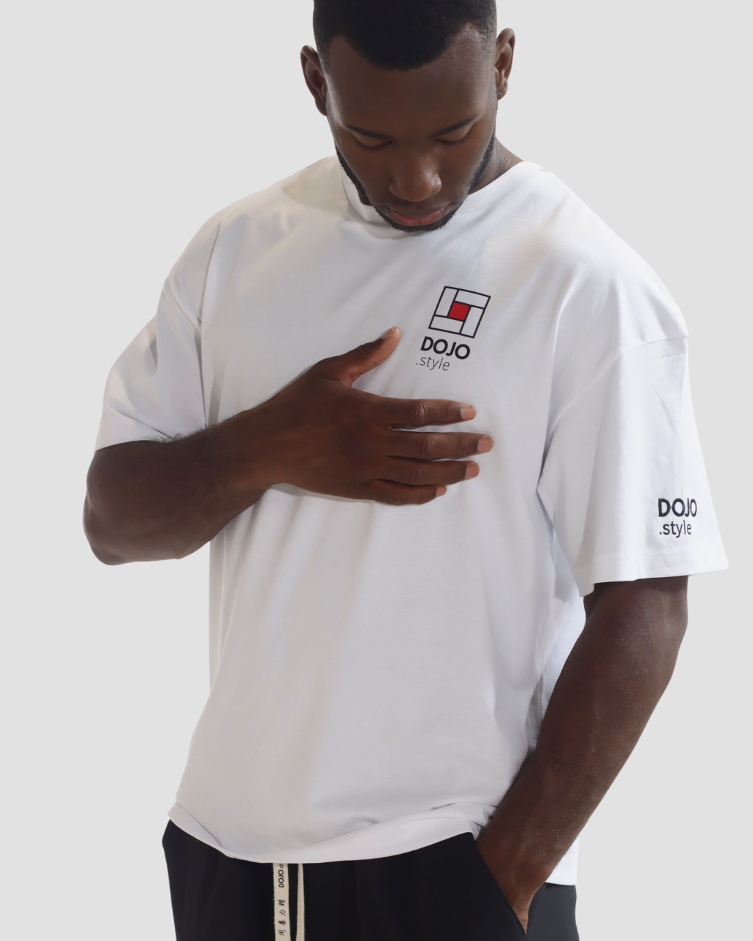 build through the do 道 t-shirt oversize
