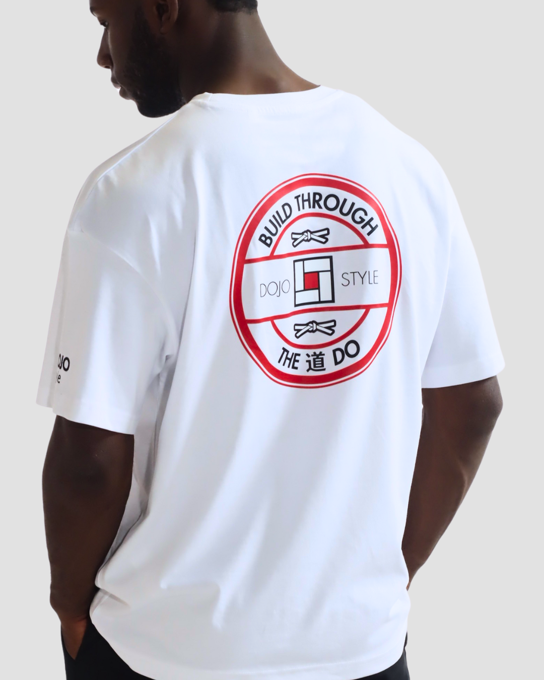 build through the do 道 t-shirt oversize
