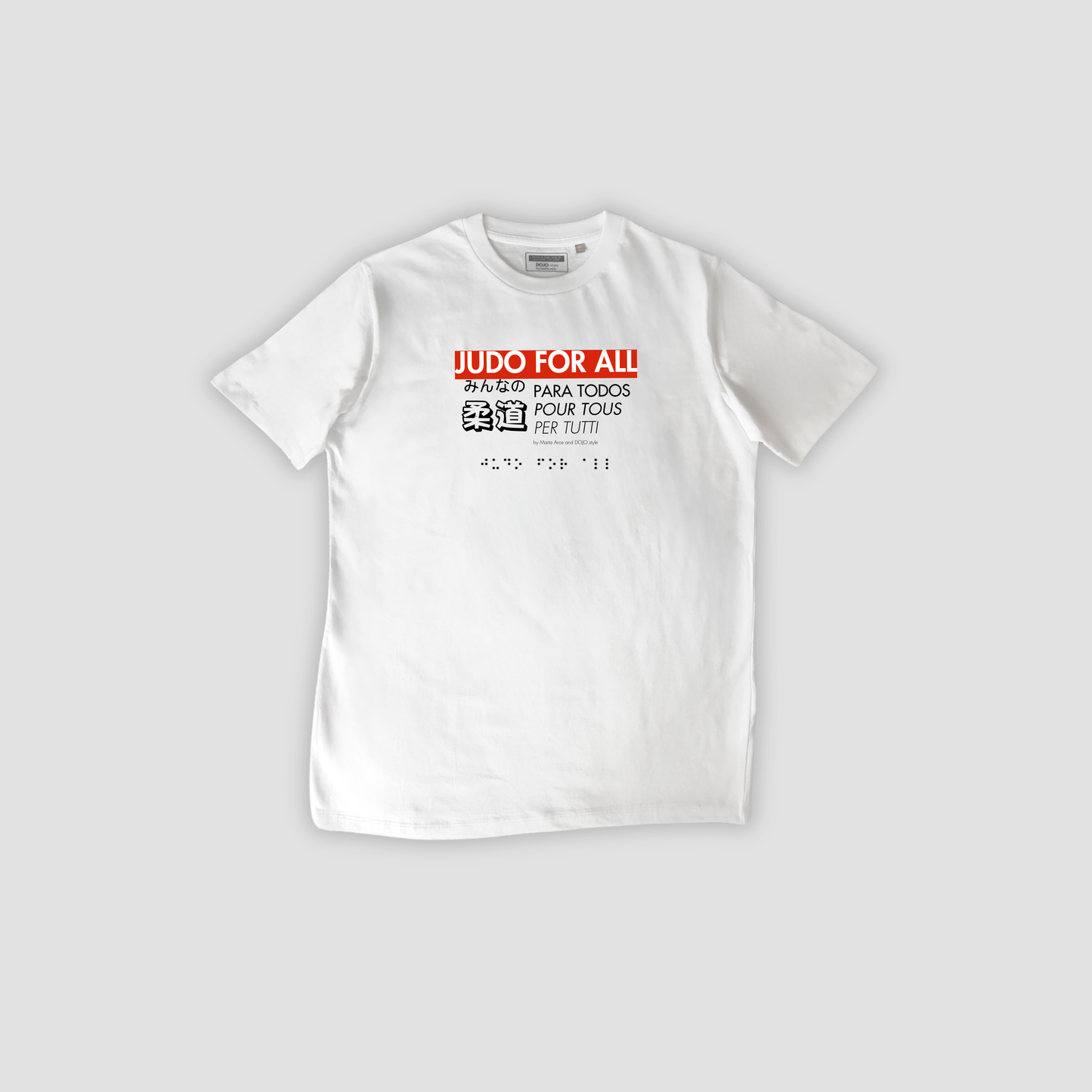 judo for all t-shirt by Marta Arce