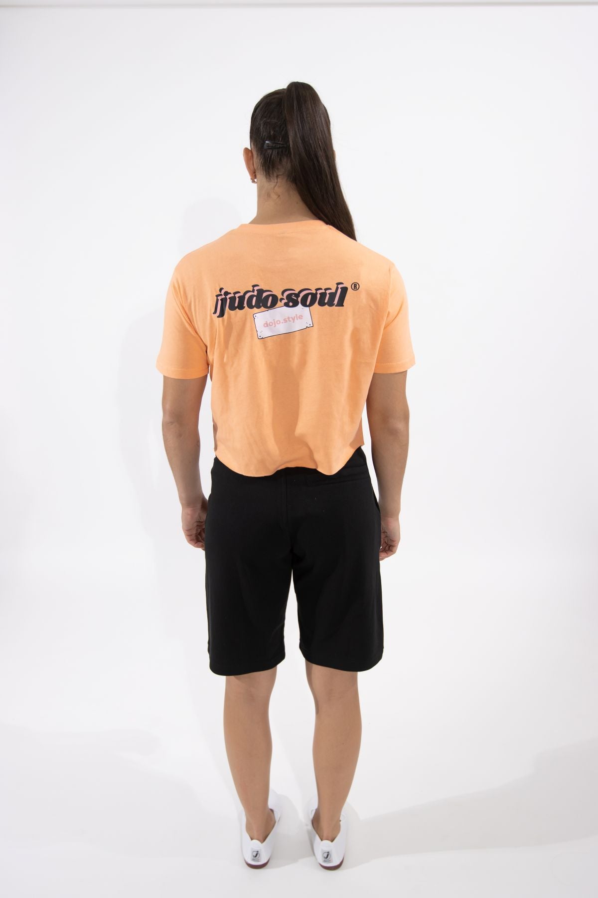 judo soul cropped t-shirt
