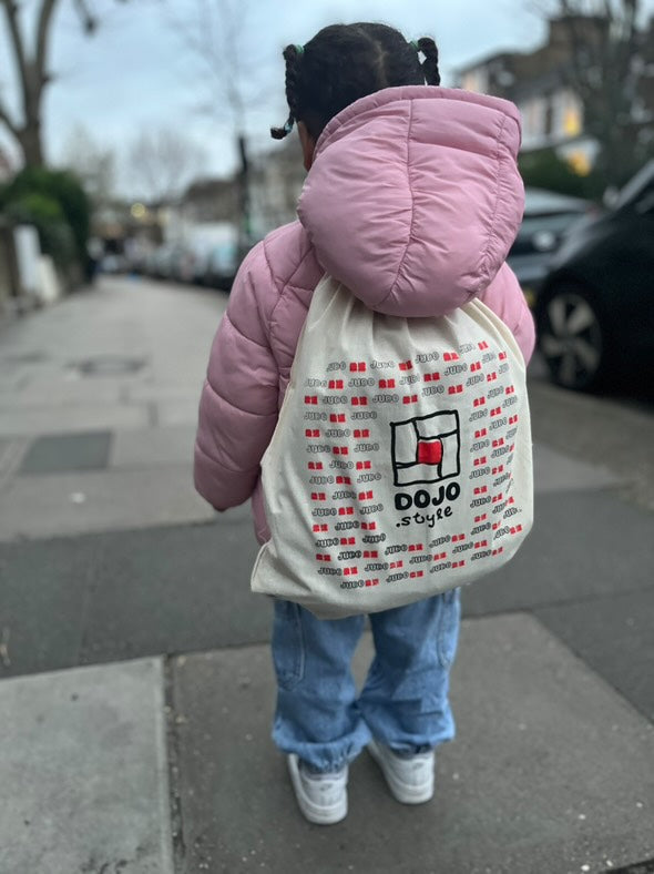 dojo.style kids cotton bag
