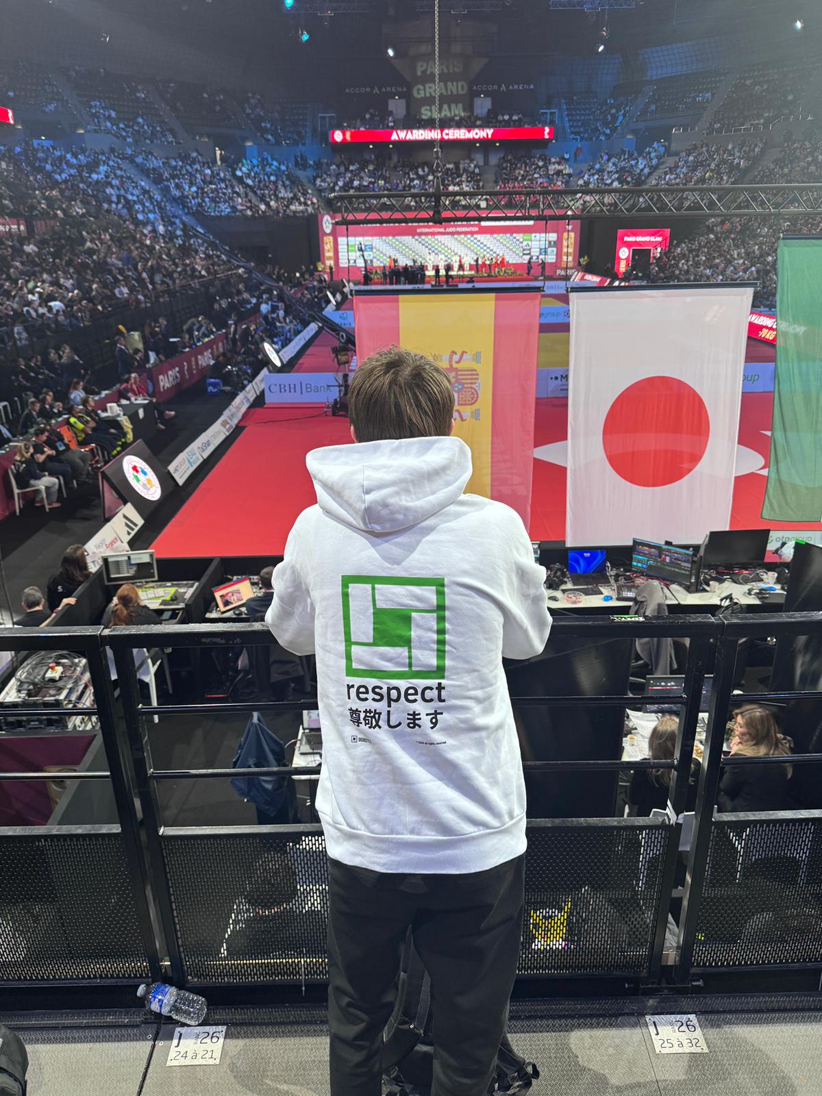 respect 尊敬します hoodie oversize