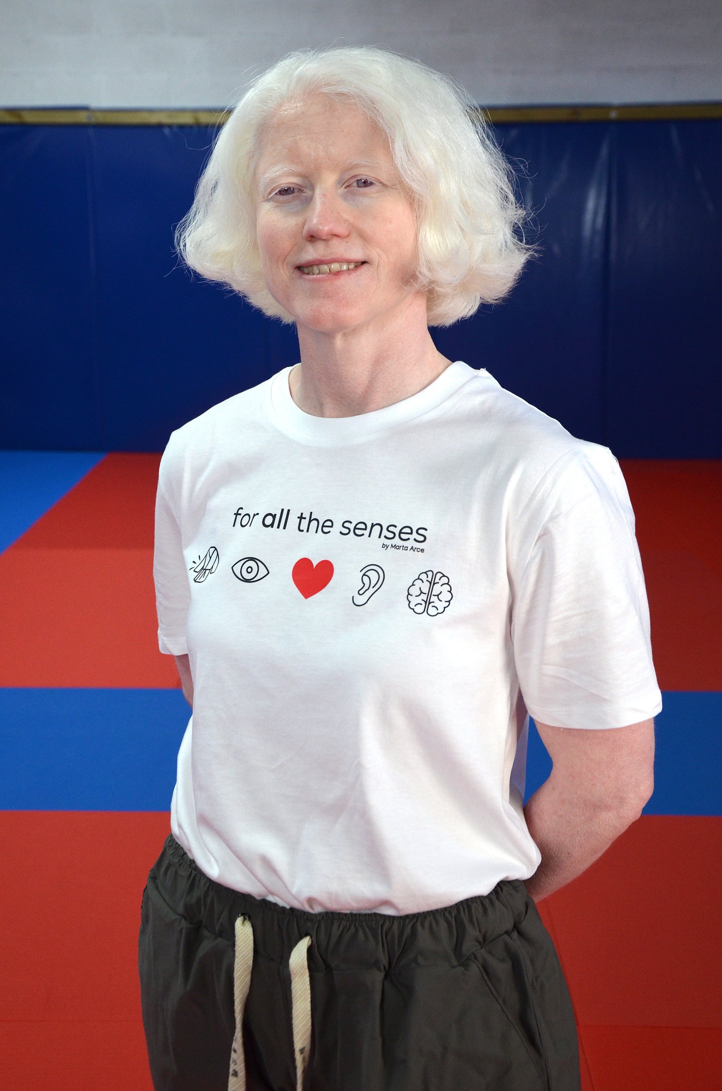 for all the senses t-shirt by Marta Arce