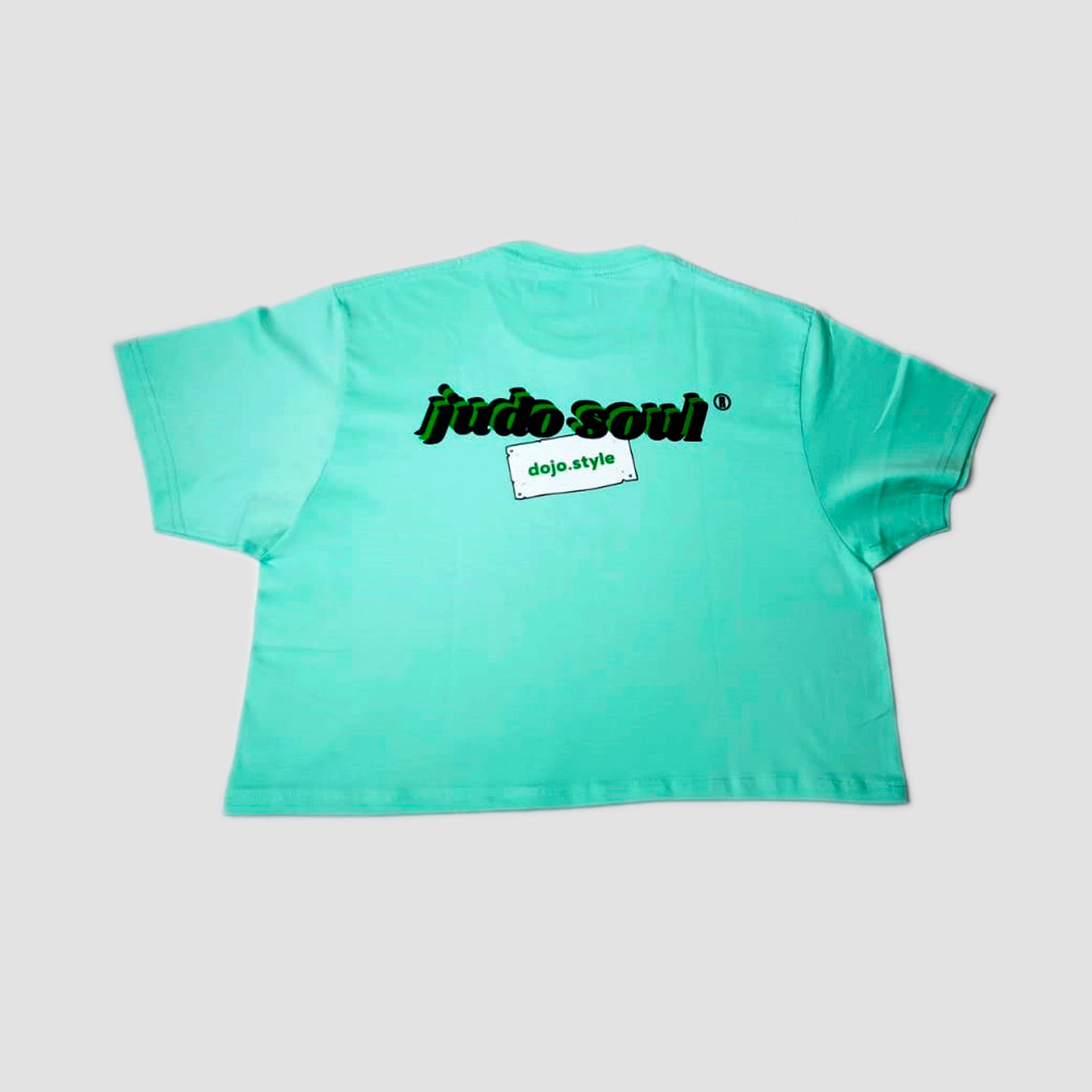 judo soul cropped t-shirt