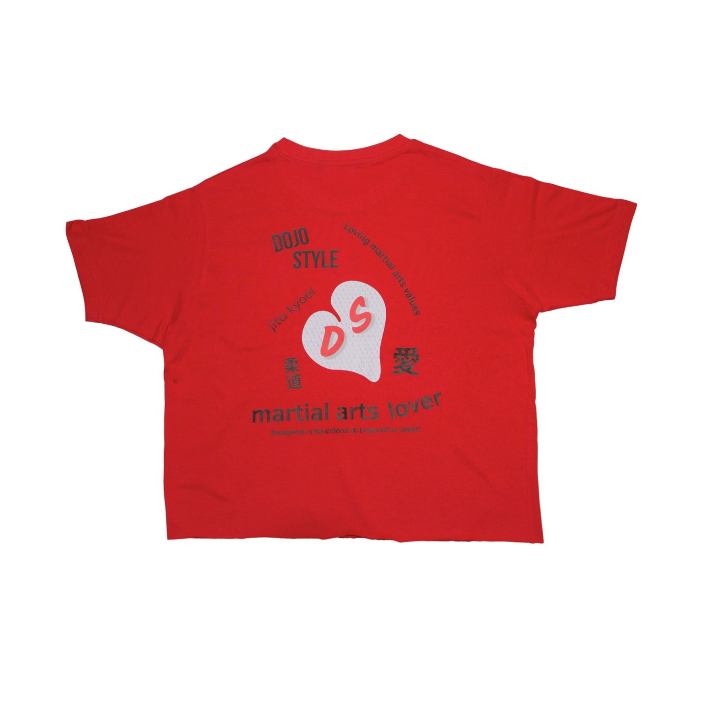 ai 愛 love cropped t-shirt