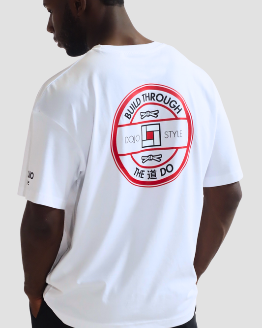 build through the do 道 t-shirt oversize