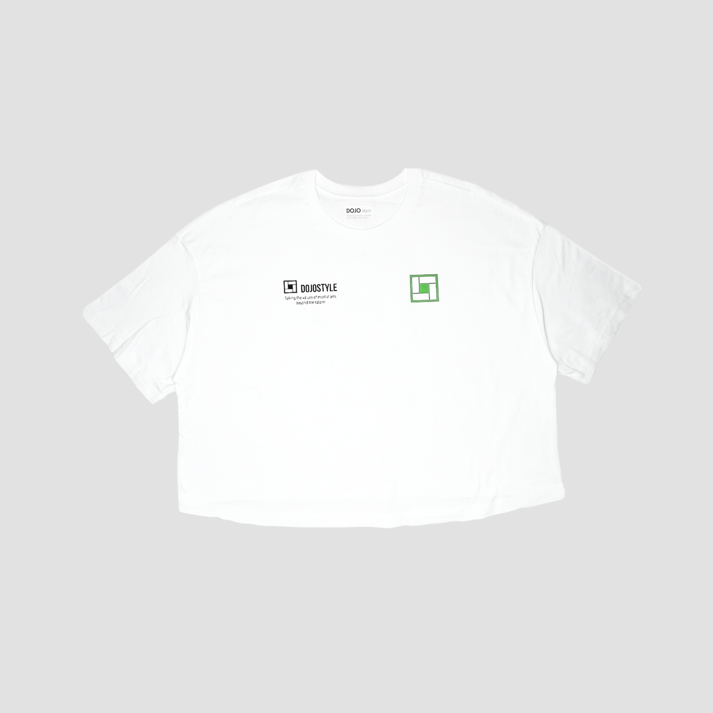 respect 尊敬します cropped t-shirt