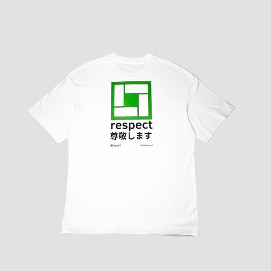 respect 尊敬します t-shirt oversize