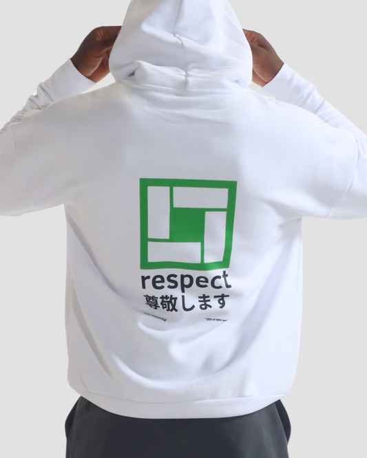 respect 尊敬します hoodie oversize