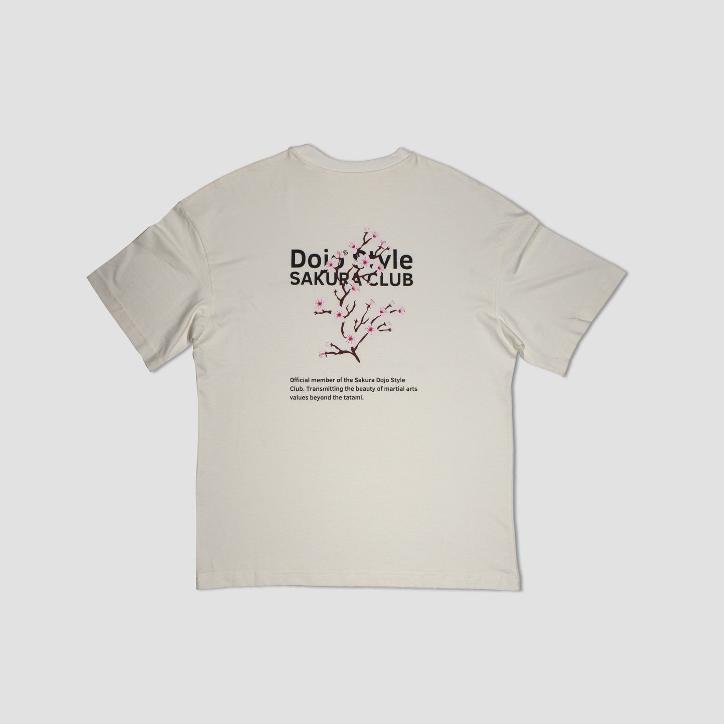 sakura club t-shirt oversize