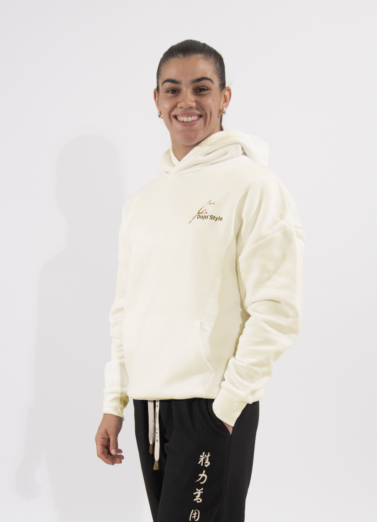 sakura club hoodie oversize